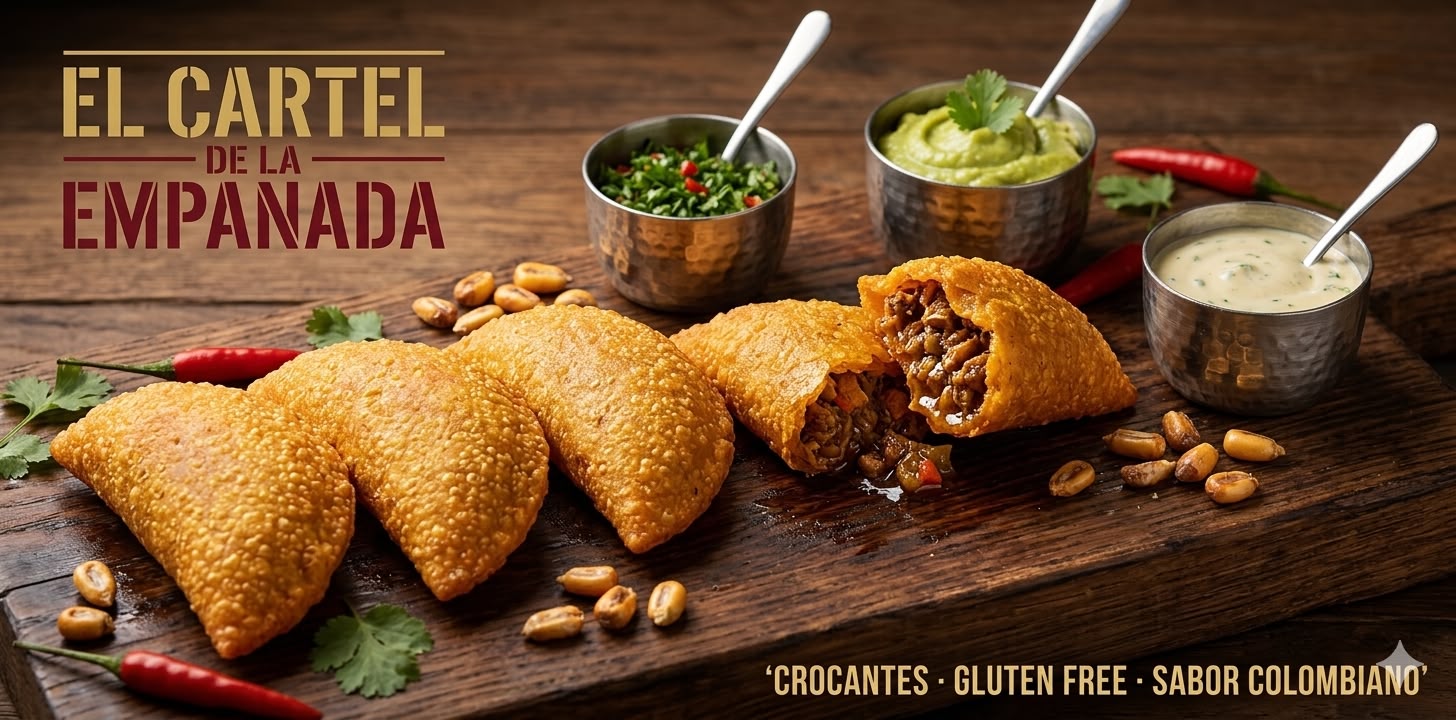 Empanadas colombianas de El Cartel