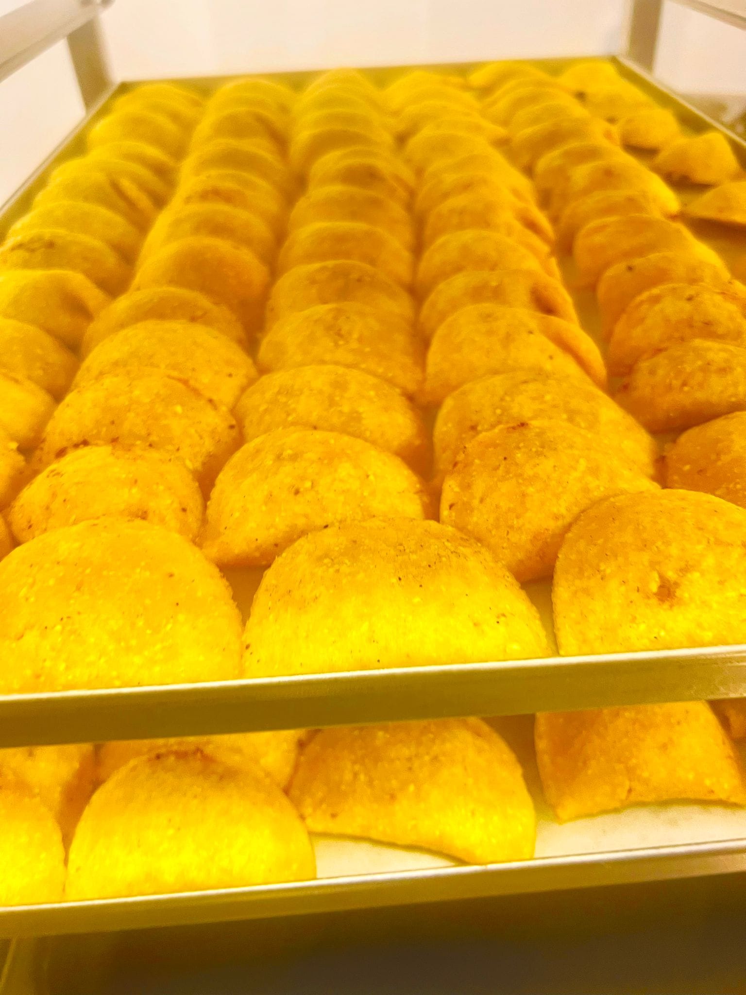 Bandeja de empanadas de El Cartel